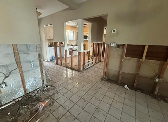 Specialized water damage restoration improving indoor air quality.